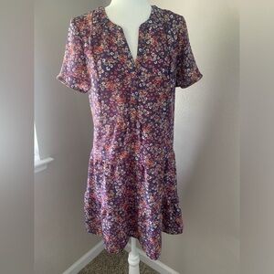 Time and Thru Dress Size Small Multicolor